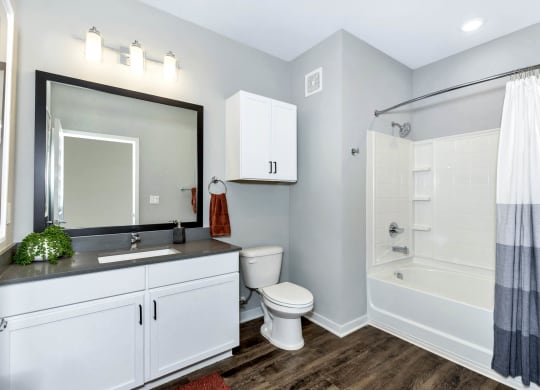 Bath at Farmhaus Apartments, Alabama, 35757