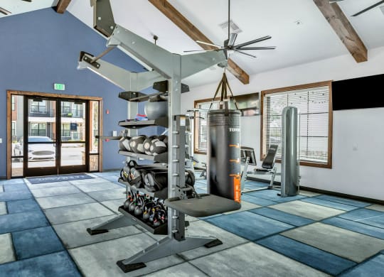 Ceiling fan at Farmhaus Apartments, Alabama