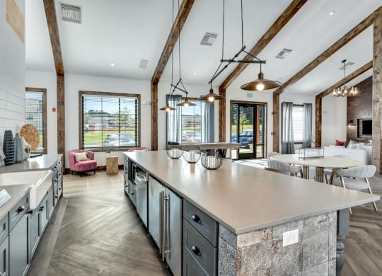 Kitchenat Farmhaus Apartments, Madison, AL, 35757