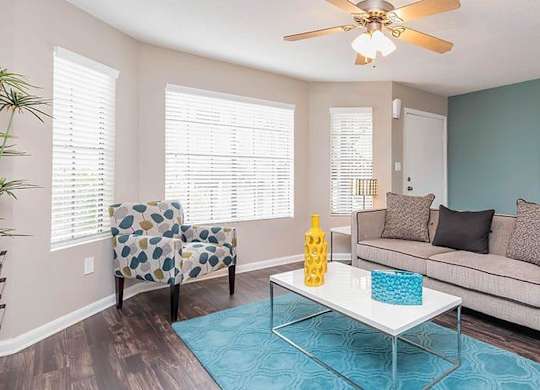 Living Room at Bradford Pointe, Augusta, GA