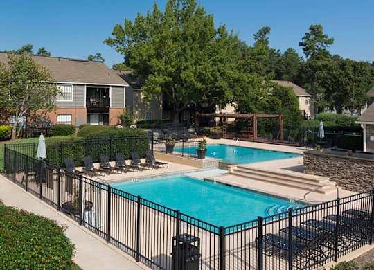 Drone Pool View at Bradford Pointe, Augusta, 30909