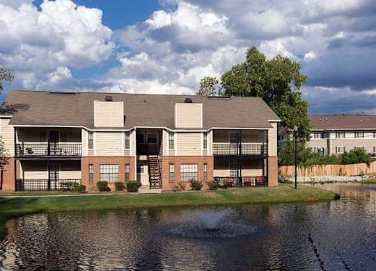 Pond With Exterior at Bradford Pointe, Augusta