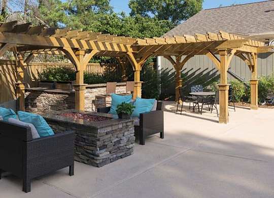 Outdoor Patio at Westbury Creek, Augusta, GA, 30909