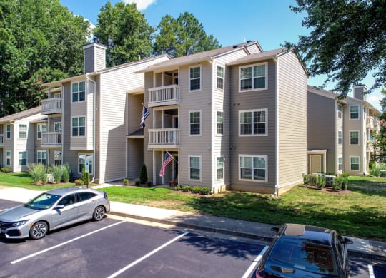 our apartments offer a parking lot at Hunters Chase Apartments, Midlothian