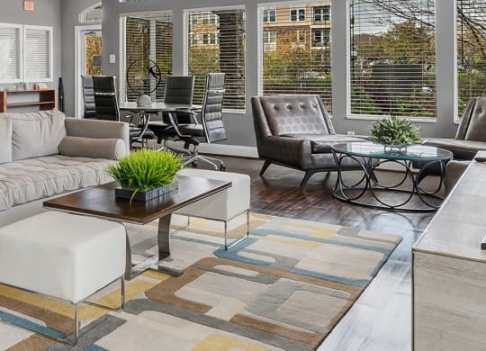 Living and Dining Area at Misty Ridge Apartments, Woodbridge