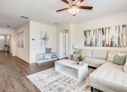 Spacious Living Area at Seaboard at Sidbury Station, Castle Hayne, 28429