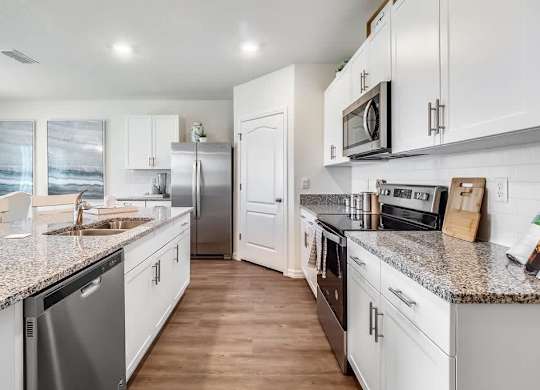 Fully Equipped Kitchen at Seaboard at Sidbury Station, Castle Hayne, NC, 28429