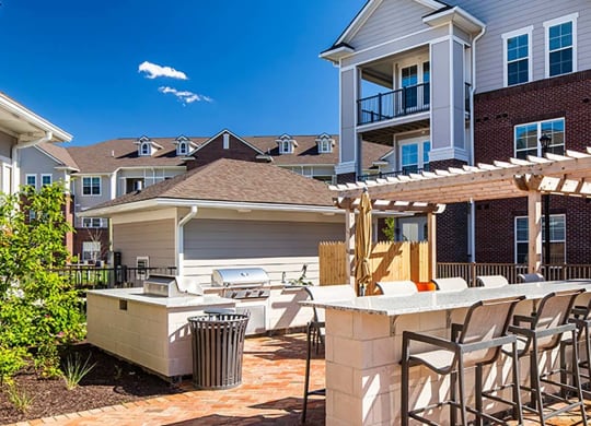 our apartments offer a patio at Canopy at Ginter Park Apartments in VA 23227