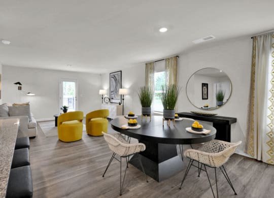 Dining table and chairat Valley Ridge, Rossville, GA