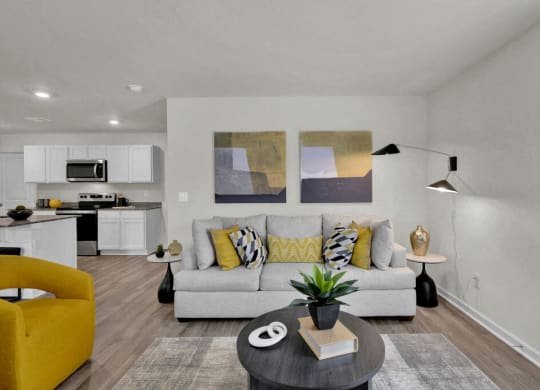 Living room area at Valley Ridge, Georgia, 30741