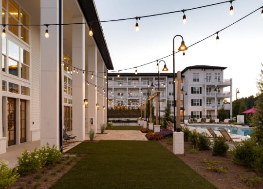 Green Space at The Quincy Apartments, Acworth, Georgia