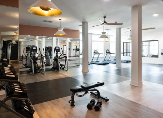 State Of The Art Fitness Center at The Quincy Apartments, Georgia, 30102