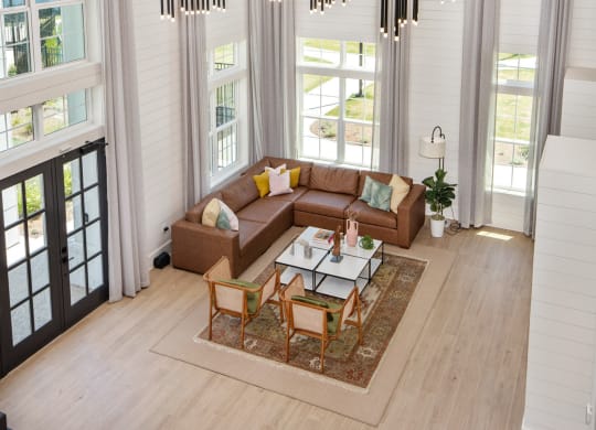 Community Clubhouse at The Quincy Apartments, Acworth, GA