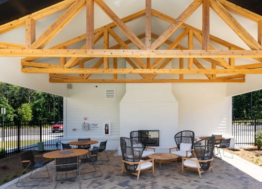 Outdoor Living Spaces at The Quincy Apartments, Georgia