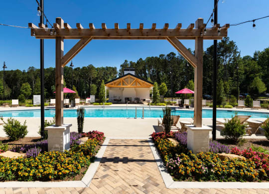 Poolside Cabana at The Quincy Apartments, Acworth
