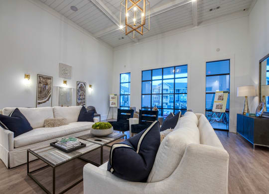 a living room with a couch and a table at Retreat at Arden Farms, North Carolina, 28704