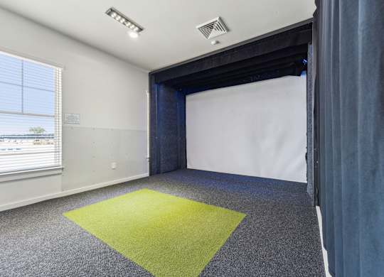 Golf Simulator at Seaboard at Sidbury Station, North Carolina