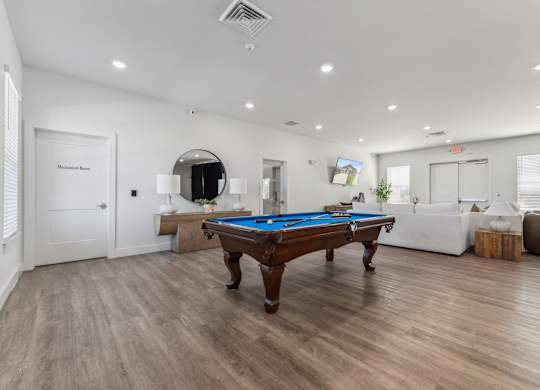 Pool Table at Seaboard at Sidbury Station, Castle Hayne, 28429
