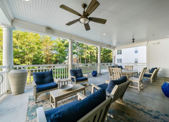 Outdoor Balcony And Patio at Sterling Manor, Williamsburg