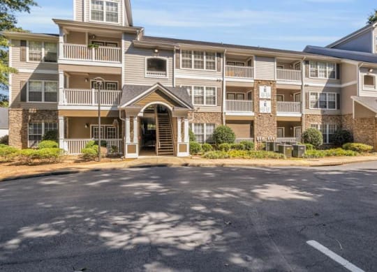 a large apartment building with a street in front of it at Marina Point, Chattanooga, TN