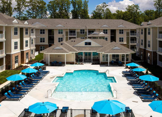 Pool And Sundecks at Sapphire at Centerpointe, Midlothian, 23114