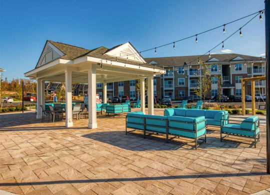Outdoor Lounge at Sapphire at Centerpointe, Midlothian, Virginia