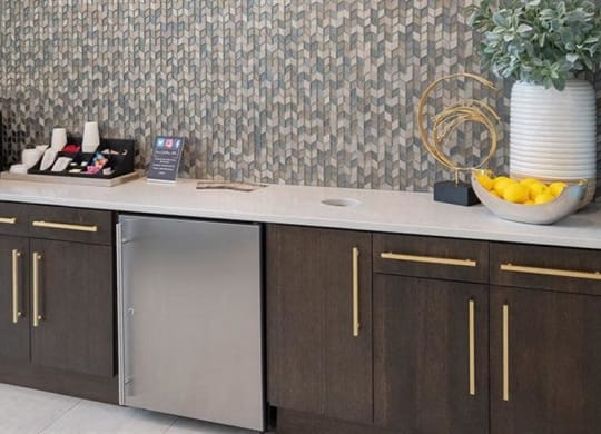 Coffee bar at 2000 West Creek Apartments, Virginia, 23238