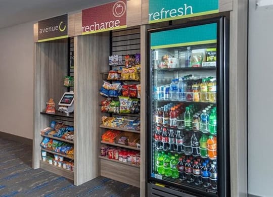 Snack station at 2000 West Creek Apartments, Virginia, 23238