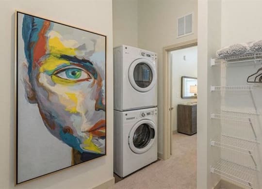 In-home washer and dryer at 2000 West Creek Apartments, Virginia, 23238
