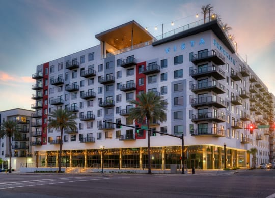 the building in which the hotel is located at Vista Brooklynn Apartments, Florida, 32202