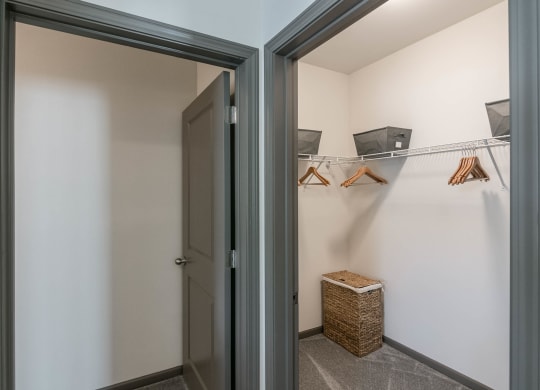a view of a hallway with columns and lights at Village at Westland Cove Apartments, Tennessee, 37922
