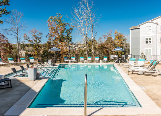 Pool View at Village at Westland Cove Apartments, Tennessee, 37922