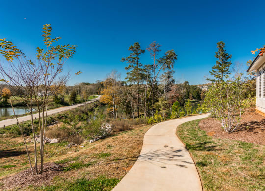Green Space Walking Trail at Village at Westland Cove Apartments, Knoxville, TN