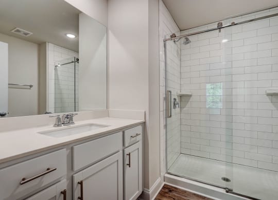 White Bathroom at Brighton Townhomes in Acworth, GA 30102