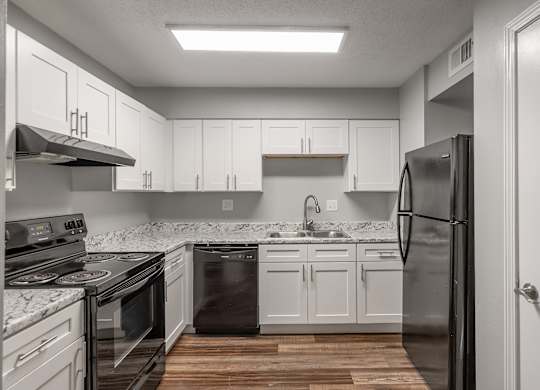 Kitchen Space at Lifestyle at Shreveport Apartments, Shreveport, Louisiana
