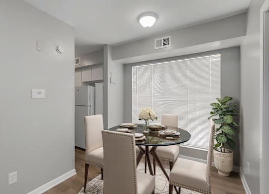 Elegant Dining Space at Lifestyle at Shreveport Apartments, Shreveport, Louisiana