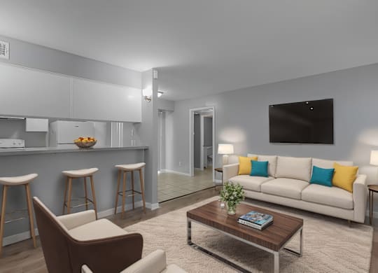 Cozy Living Room at Lifestyle at Shreveport Apartments, Louisiana, 71109