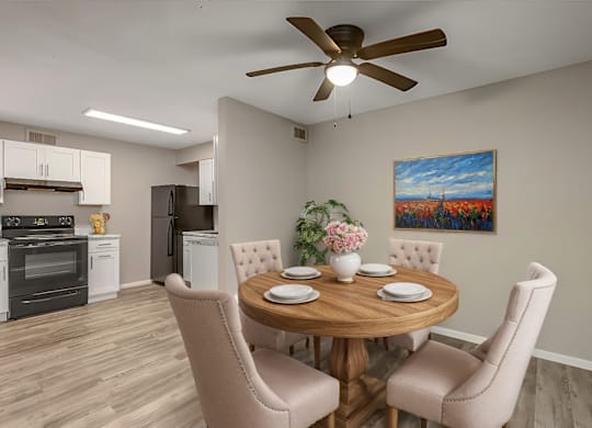 Dining Area at Lifestyle at Shreveport Apartments, Shreveport, LA, 71109