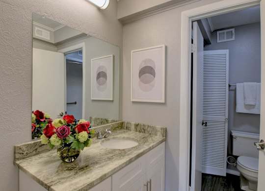 Renovated bathrooms