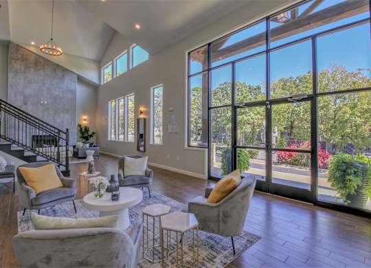 Seating area in Resident's Clubhouse