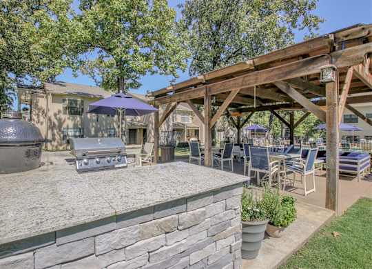 Grilling and picnic area