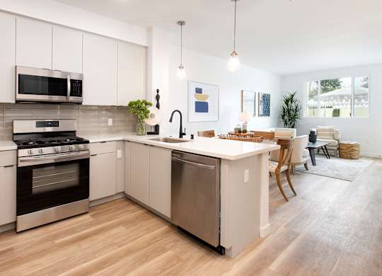 Kitchen Appliances at The Reserve La Mirada, California