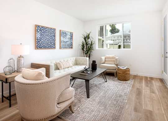 Modern Living Room at The Reserve La Mirada, California