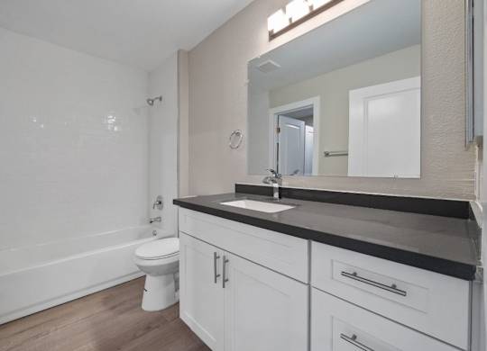 Luxurious Bathroom at Sunset Cliffs Apartments, Vista, CA, 92084