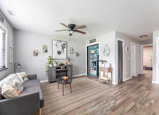 Living Room at Lauradale, Jacksonville North Carolina