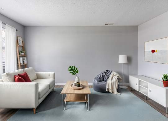 Living Area With TV at Lauradale, North Carolina