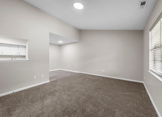 apartment living room at Bennett, Greenville, North Carolina