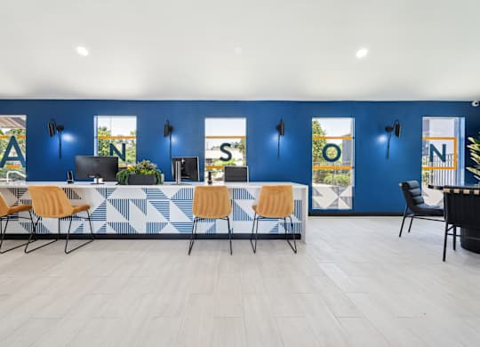 Leasing Office at Anson at North Hills, Raleigh