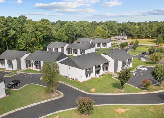Aerial Exterior View at The Dawson, North Carolina