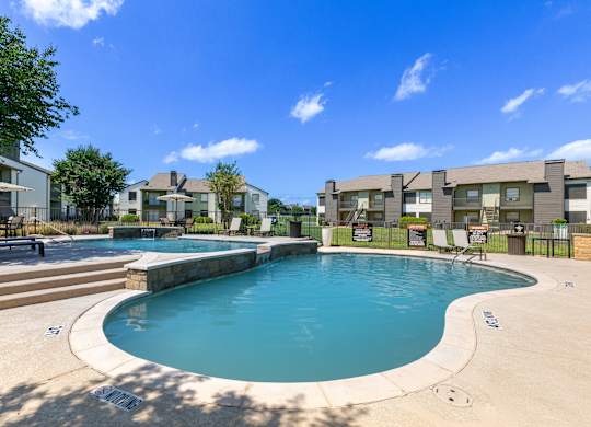 Sparkling Pool at Leander, Texas